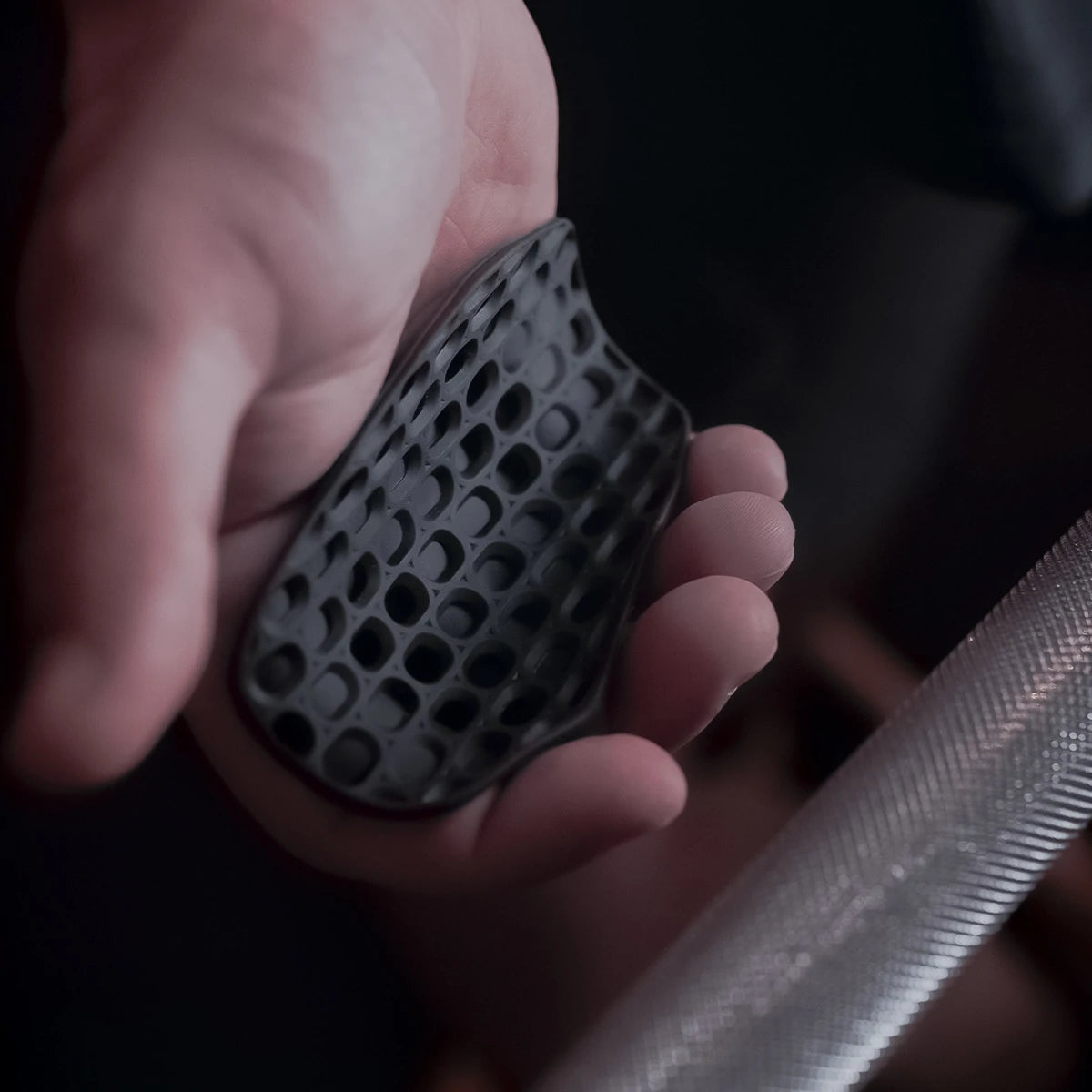 Close-up textured PROGRIP grip cover